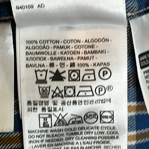 Levi’s JACKSON WORKER OVERSHIRT Plaid button down long sleeve flannel shirt - Picture 7 of 13